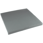 E-Lite Gray Plastic Pad, 24 x 24 x 2"