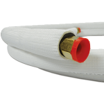 Ductless Lineset, 3/8" x 5/8" x 30', 1/2, White EZ-PULL
