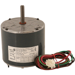 Condenser Fan Motor, 1/4 hp, 850 rpm, 1-Speed, CW, 208/230V