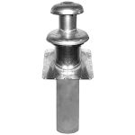 Furnace Roof Jack, 106" to 132" Floor to Flange