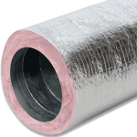 KM Insulated Flex-Vent, 6"x25' Silver Jack R6 Bag
